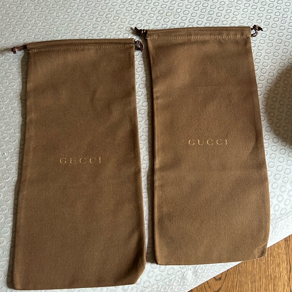 Gucci Shoe Dust Bag, Set of 2